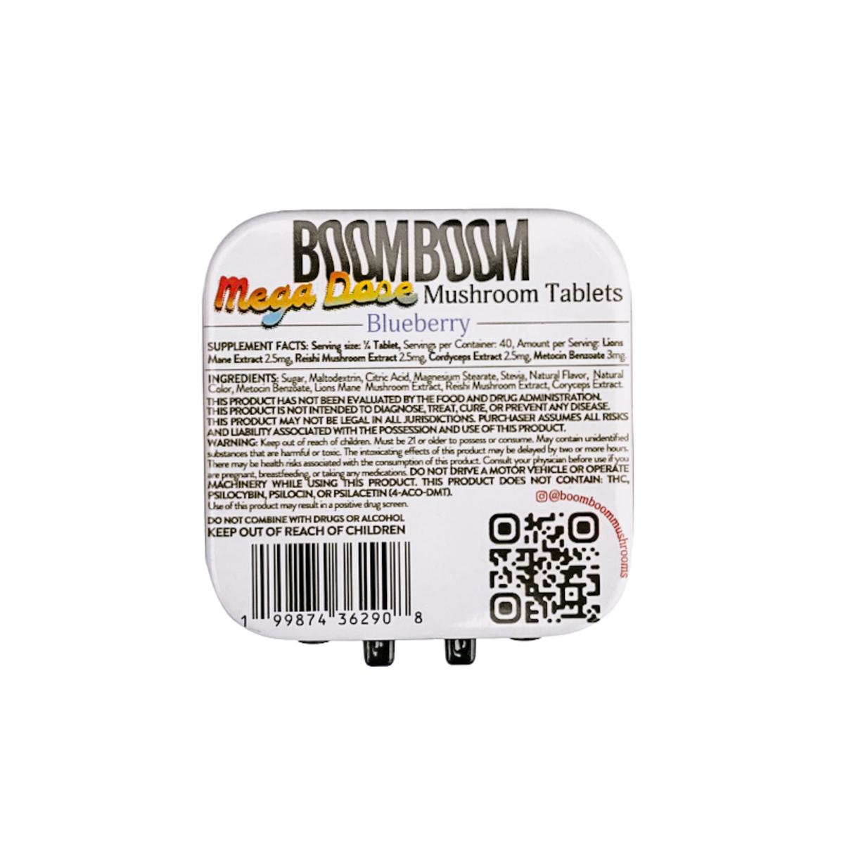 Wholesale - Tripsy BOOM BOOM 10ct. Mega Dose Mushroom Tablet - 10 Tins