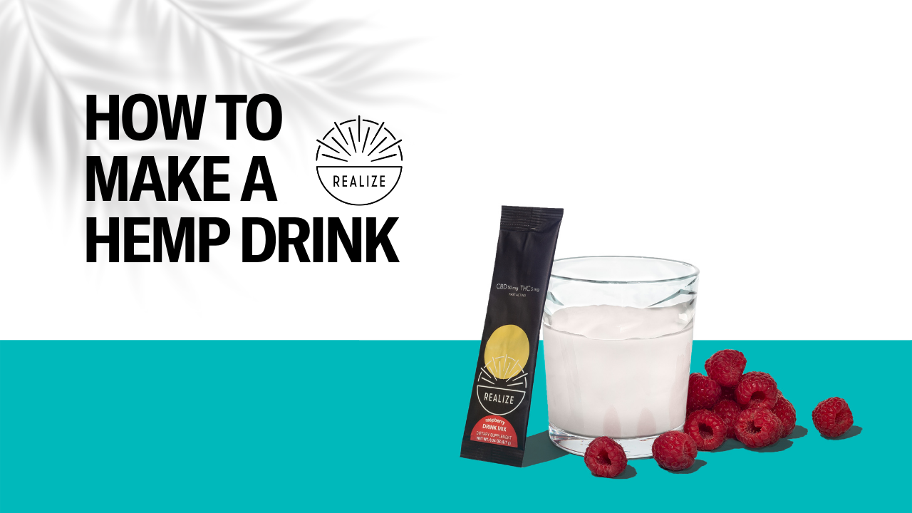 How to make a hemp drink YouTube video